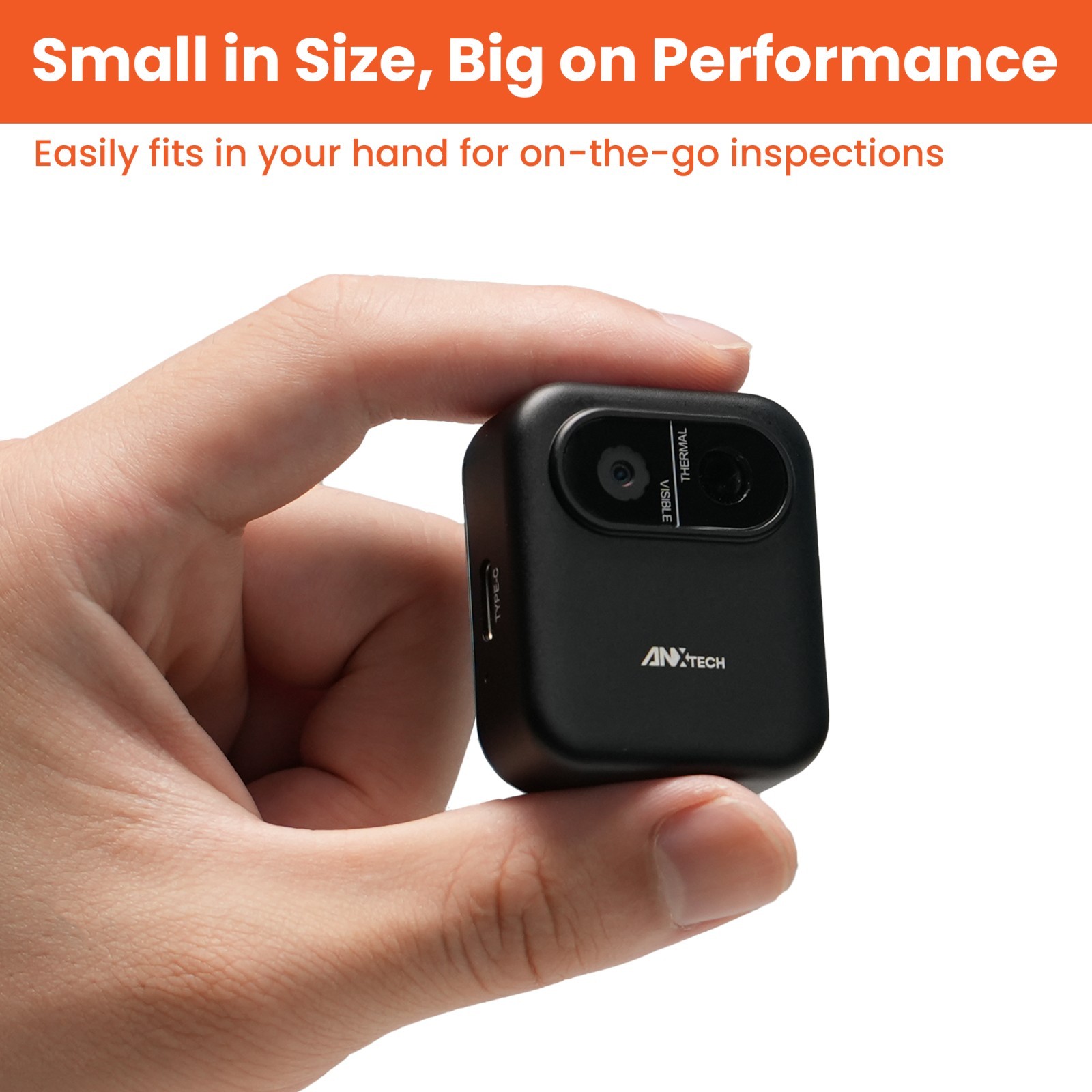 ANXTECH 80×60 Mini Infrared Thermal Imager Thermal Imaging Camera For Beginner