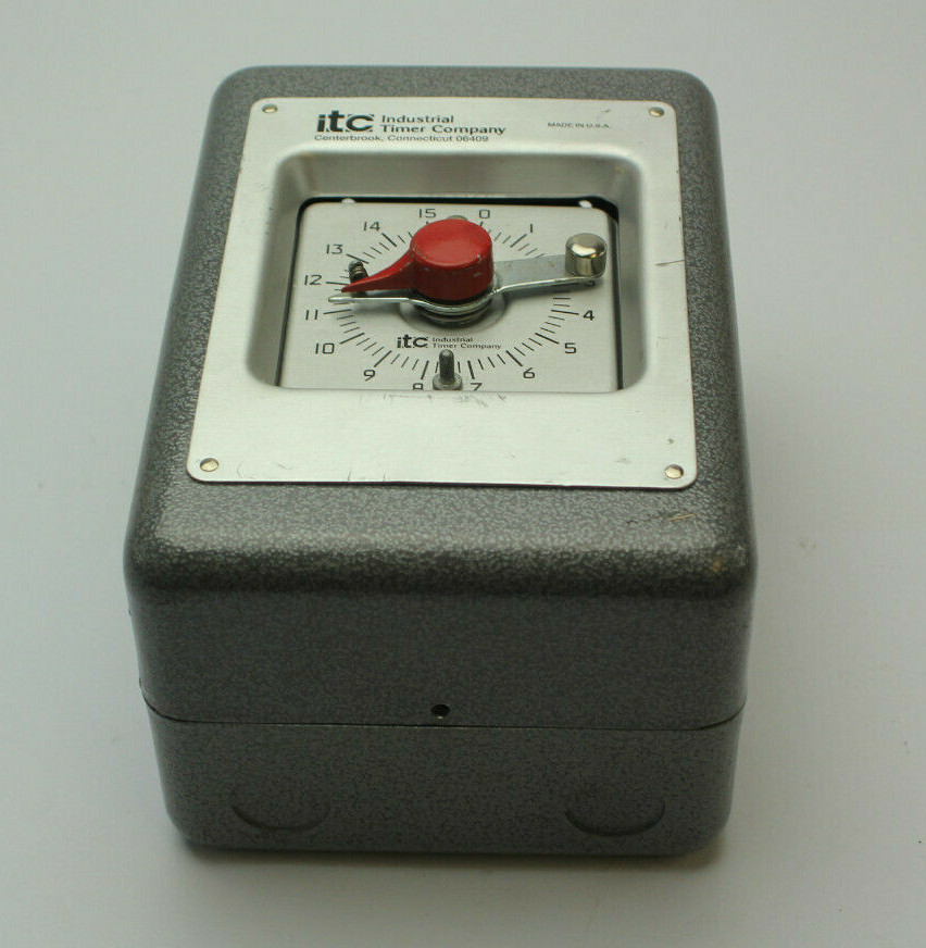 ITC PAB 15-Seconds Timer 120V 60hz PAB-15Sec Used