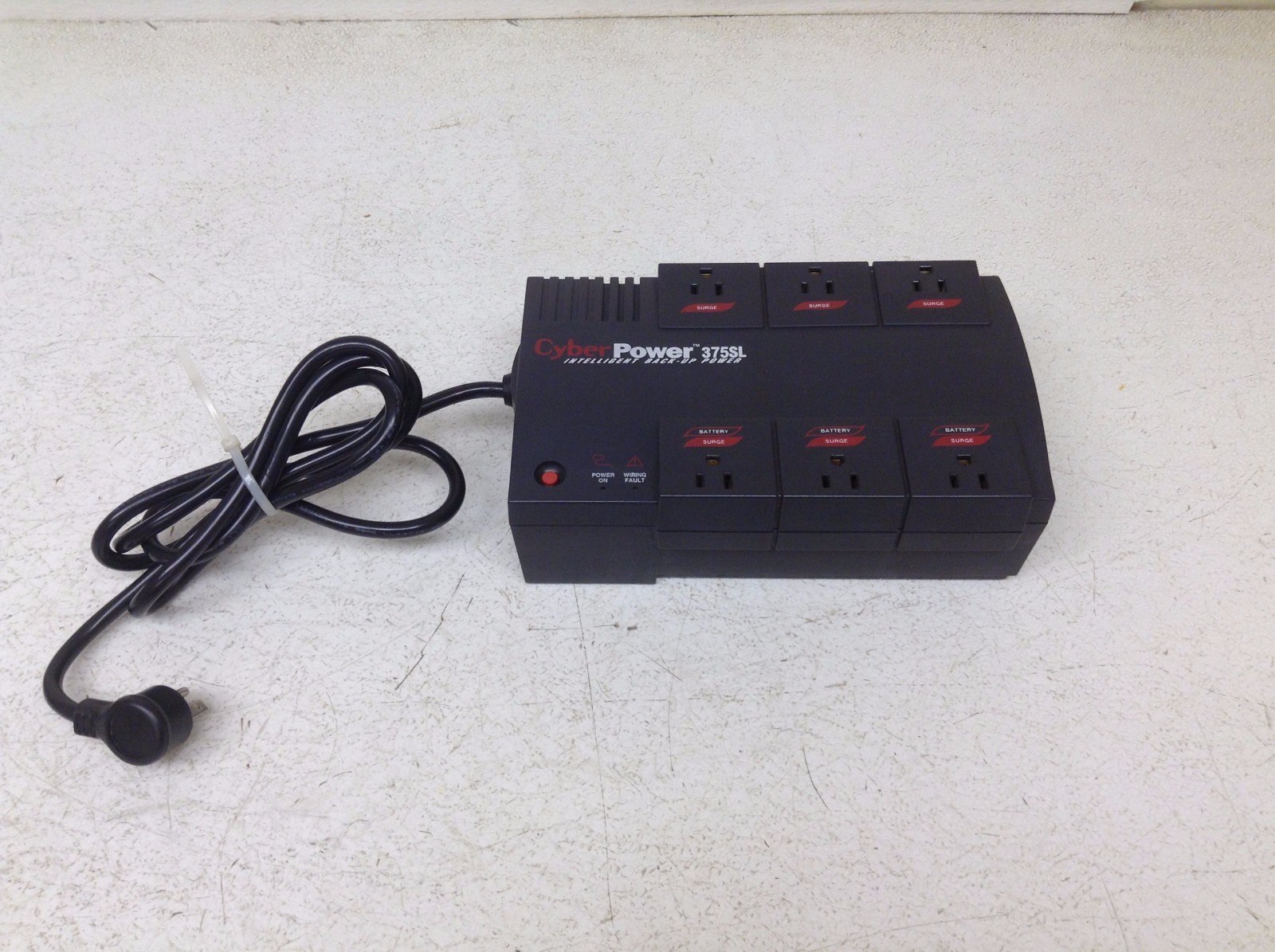 CyberPower 375SL Intelligent Back UP Power 120 VAC Cyber Power