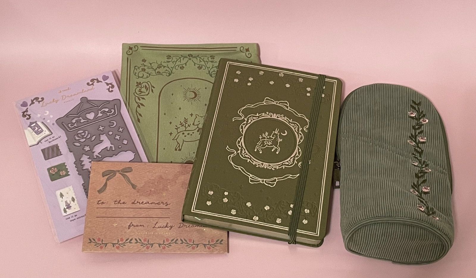 TSUKI Dreamland 2026 Lucky Bag Notebook Therapy Stationary Tote Bag Journal