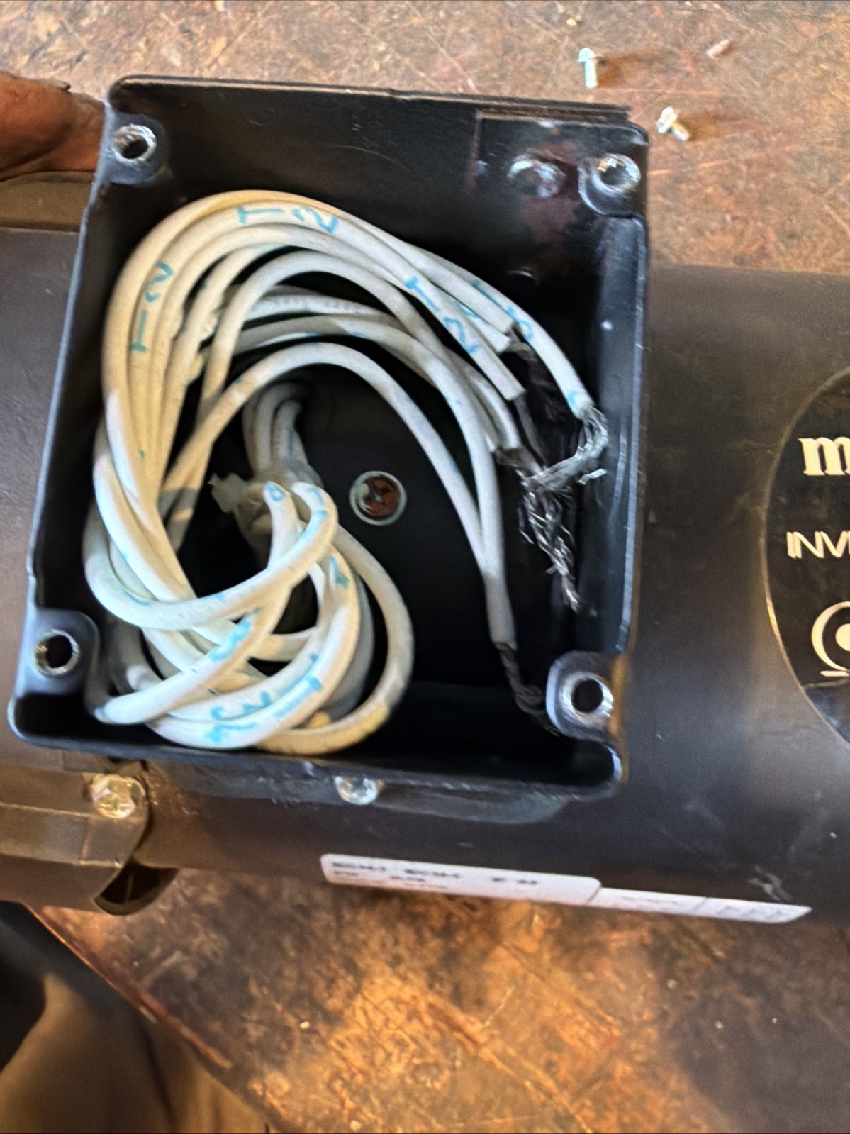 New Open Box Marathon Y378 Electric Motor 1 HP 1725 Rpm 230/460 V 56C microMAX