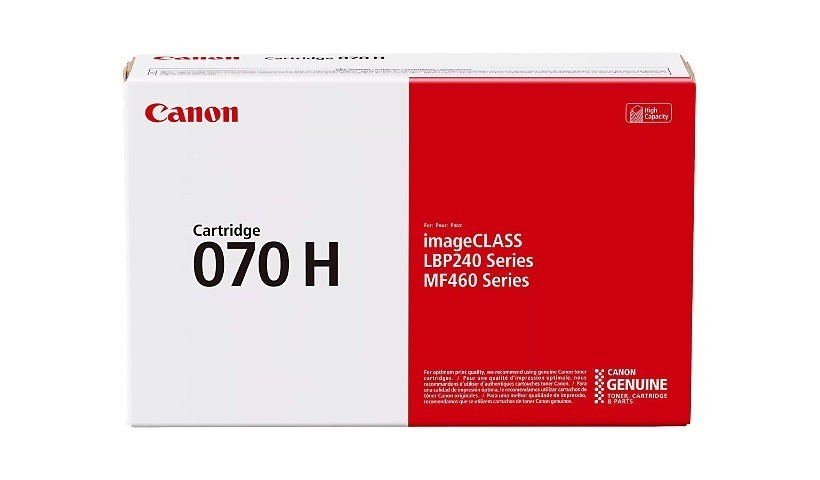 Canon 070H Black Toner Cartridge High Yield Compatible Replacement–New SealedBox