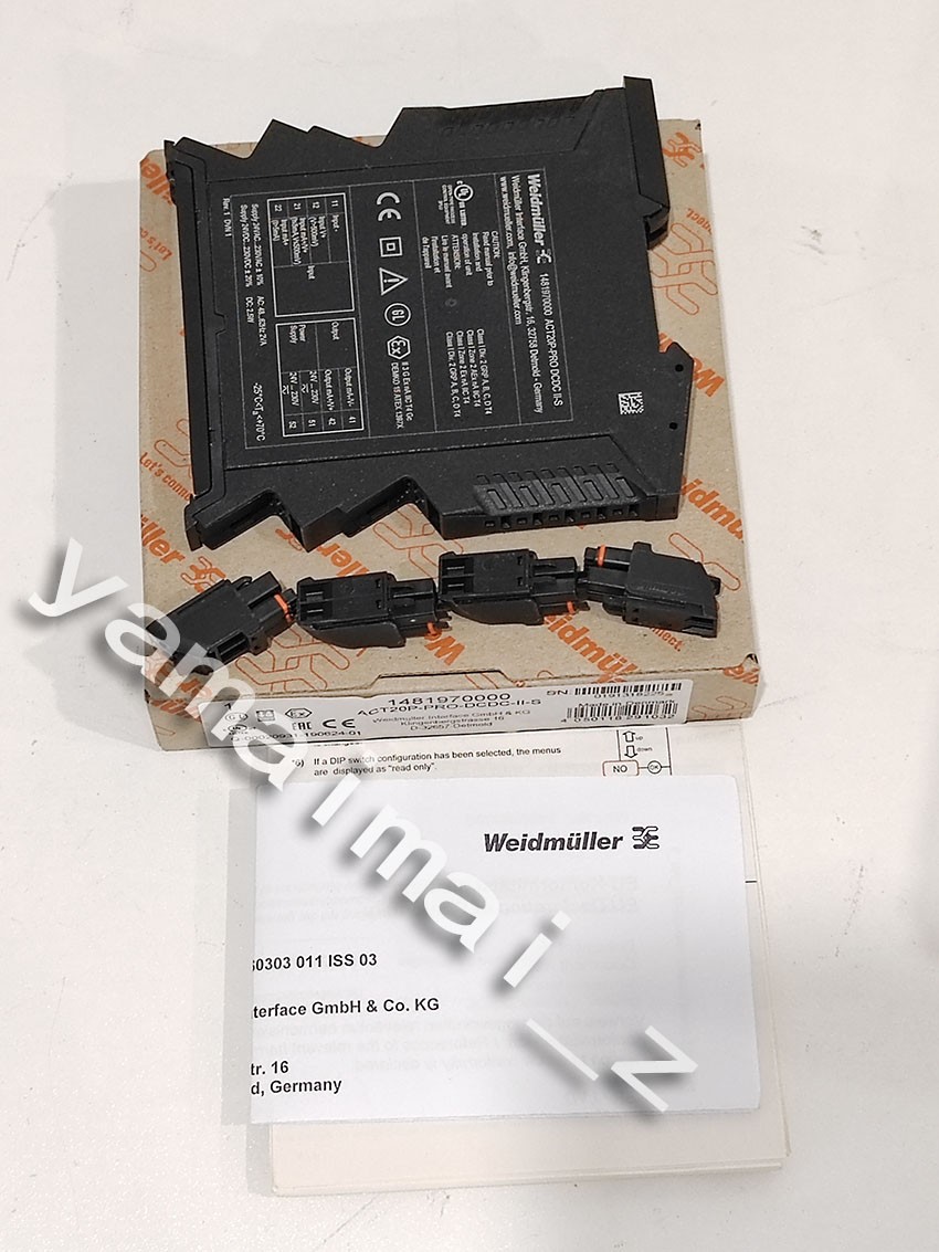 1481970000 ACT20P-PRO DCDC II-S NEW Weidmuller Isolator ACT20P-PRO DCDC II-S