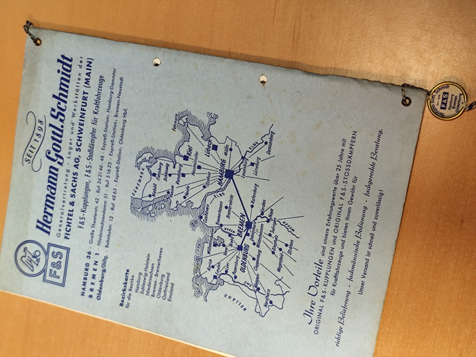 Fichtel & Sachs Hermann Schmidt catalogue FL 56 for example truck and bus commercial vehicle MK9