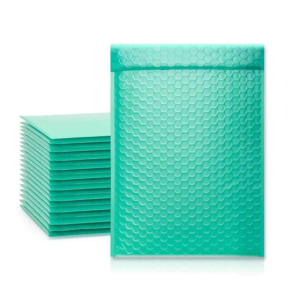 1000 #000 4×8 Teal Poly Bubble Padded Envelopes Self-Sealing Shipping Mailers