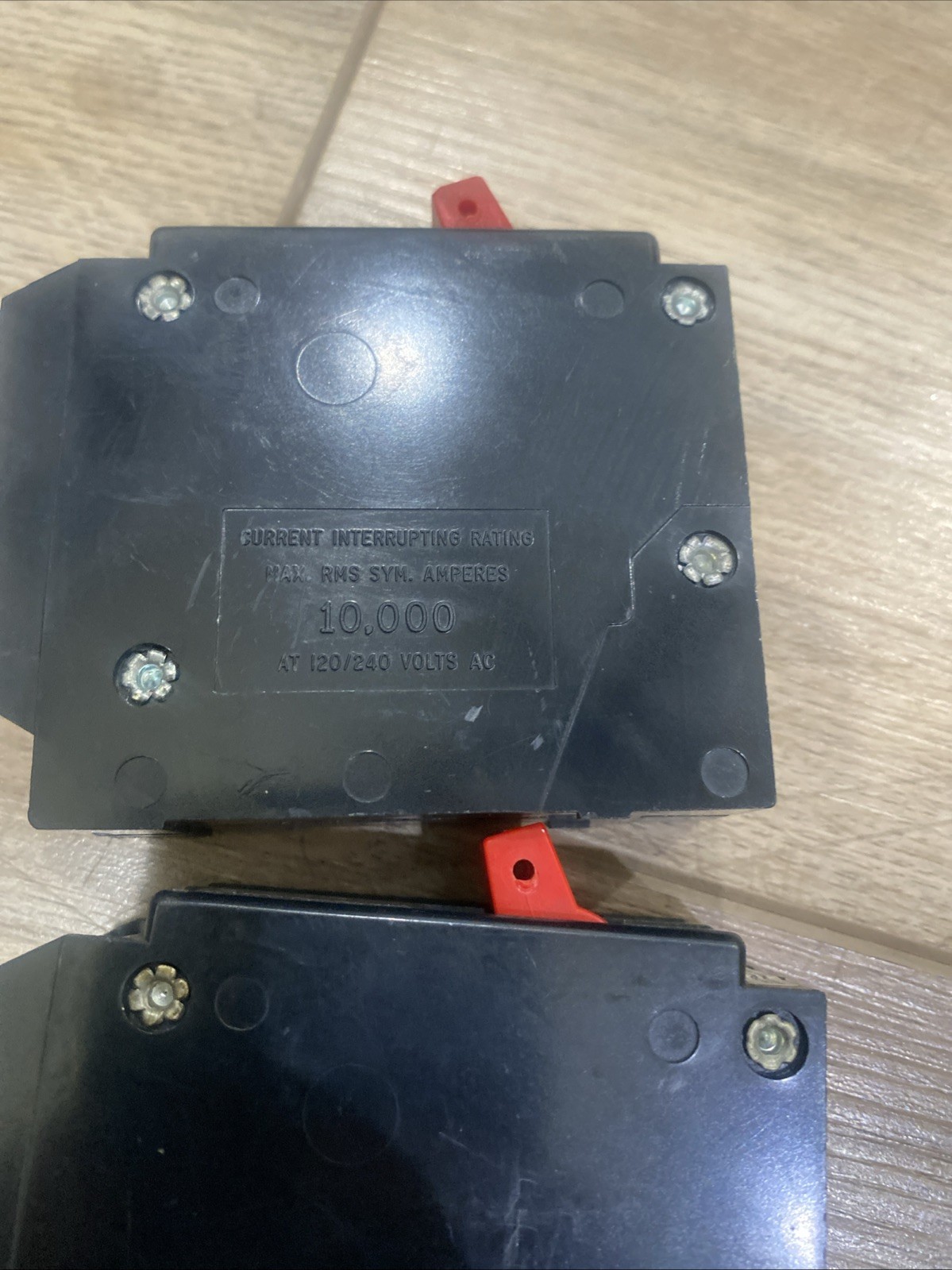 Lot Of 3- Bryant BR2020 20 Amp 2 Pole Twin Tendem Circuit Breakers Cu-al Swd