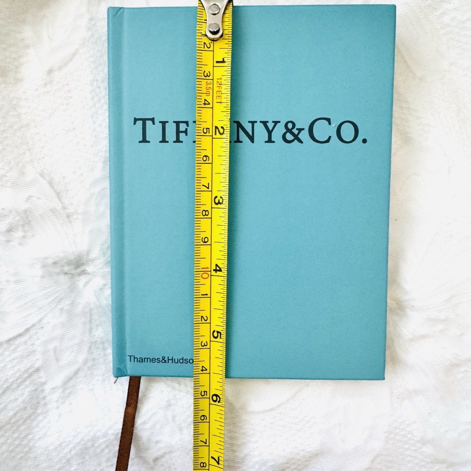 Tiffany & Co. Pocket Notebook Journal Diary thames & hudson w ribbon bookmark