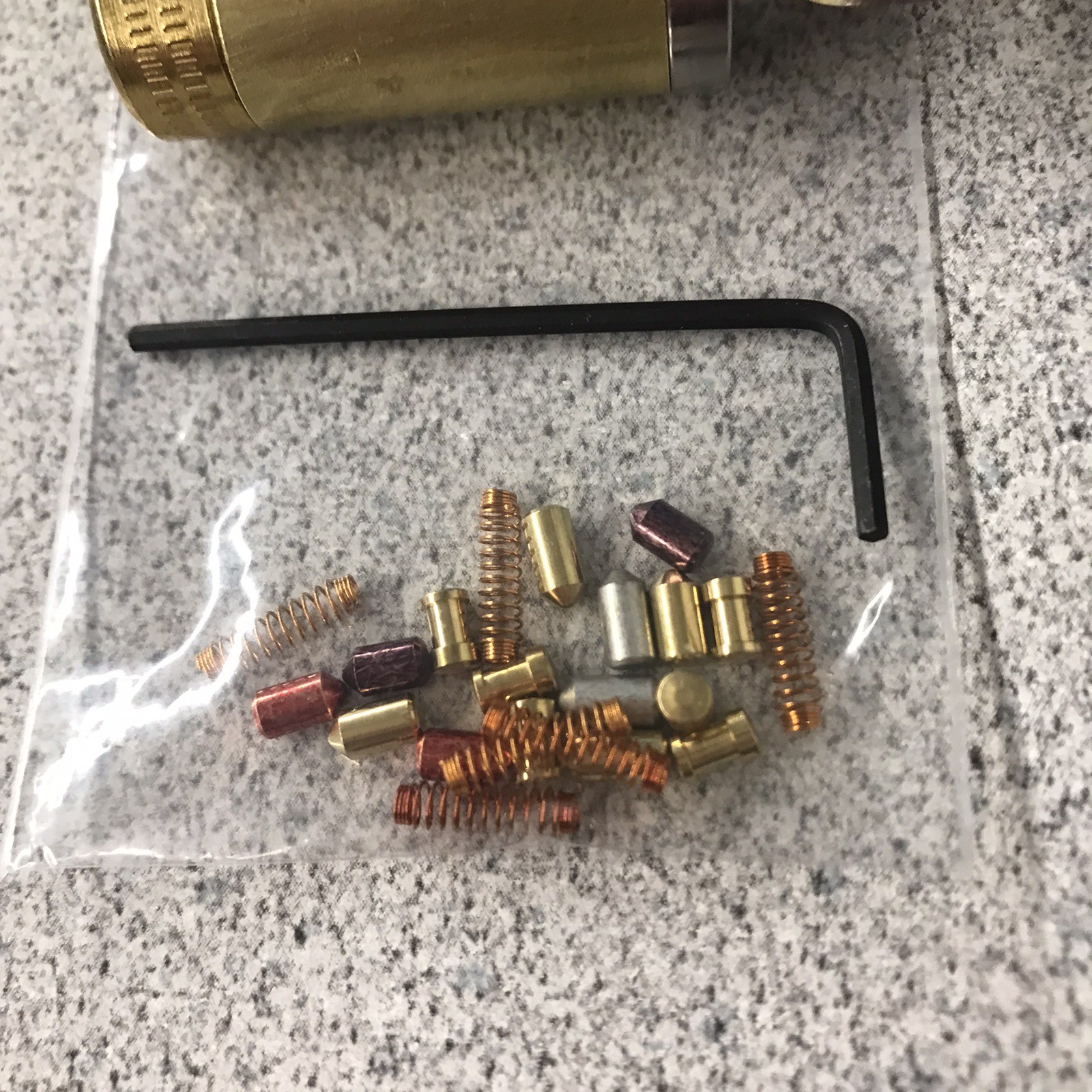 Rekeyable Cutaway Practice Lock 6 Pin Kwikset Keyway With Spool-Serrated Pins