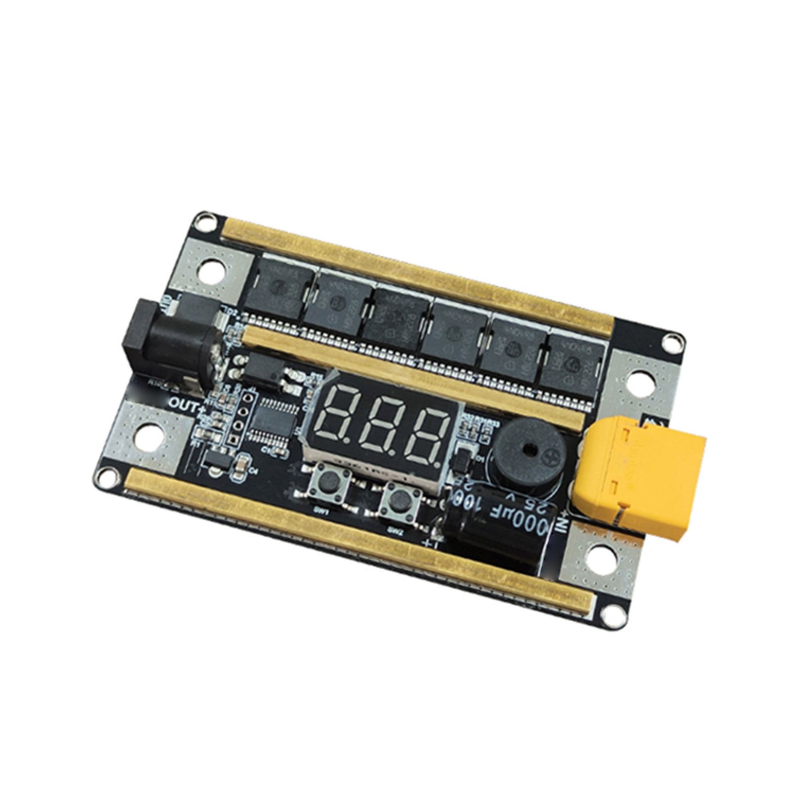 DIY Portable Mini Spot Welder Machine 8-24V Voltmeter For 18650 Lithium Battery