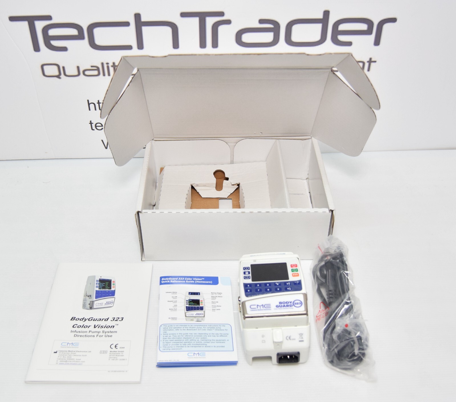 CME BODYGUARD 323 SYRINGE DRIVER With Charger (New)
