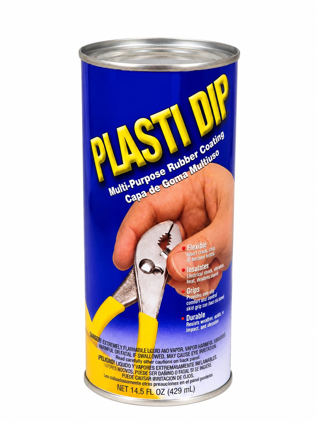 RED Plasti Dip 14.5oz Performix Rubber Coating Grip Plastic Multi Dip Tool NEW