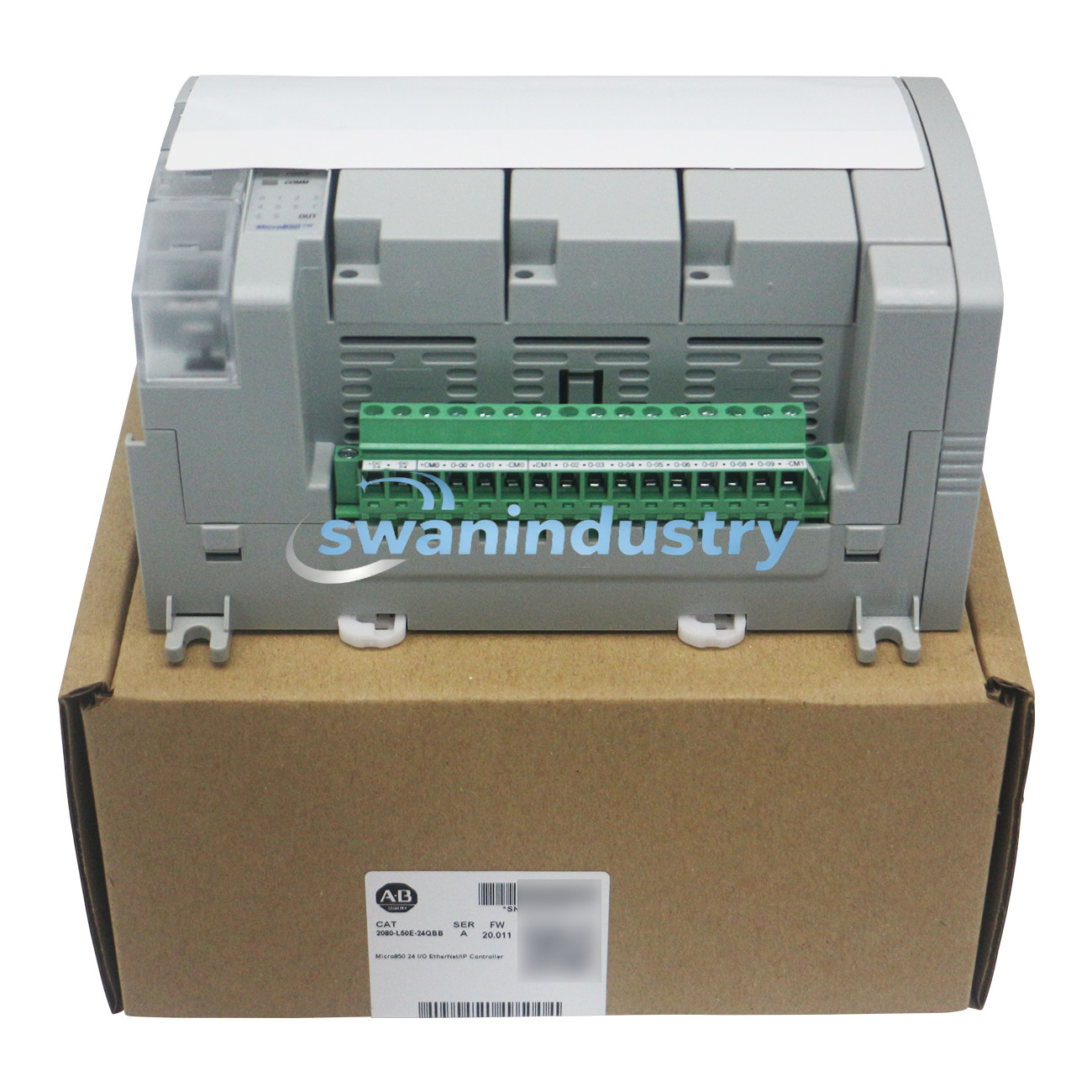 New Allen Bradley 2080-L50E-24QBB Micro850 24 I/O EtherNet/IP Controller