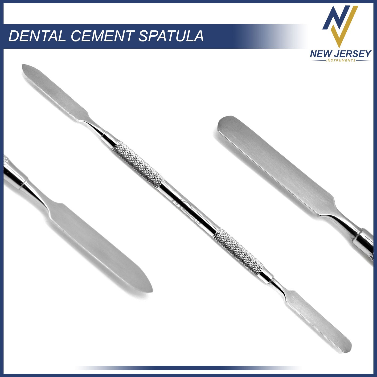 Dental Cement Spatula Mixing Lab Restorative Double Ended Instruments