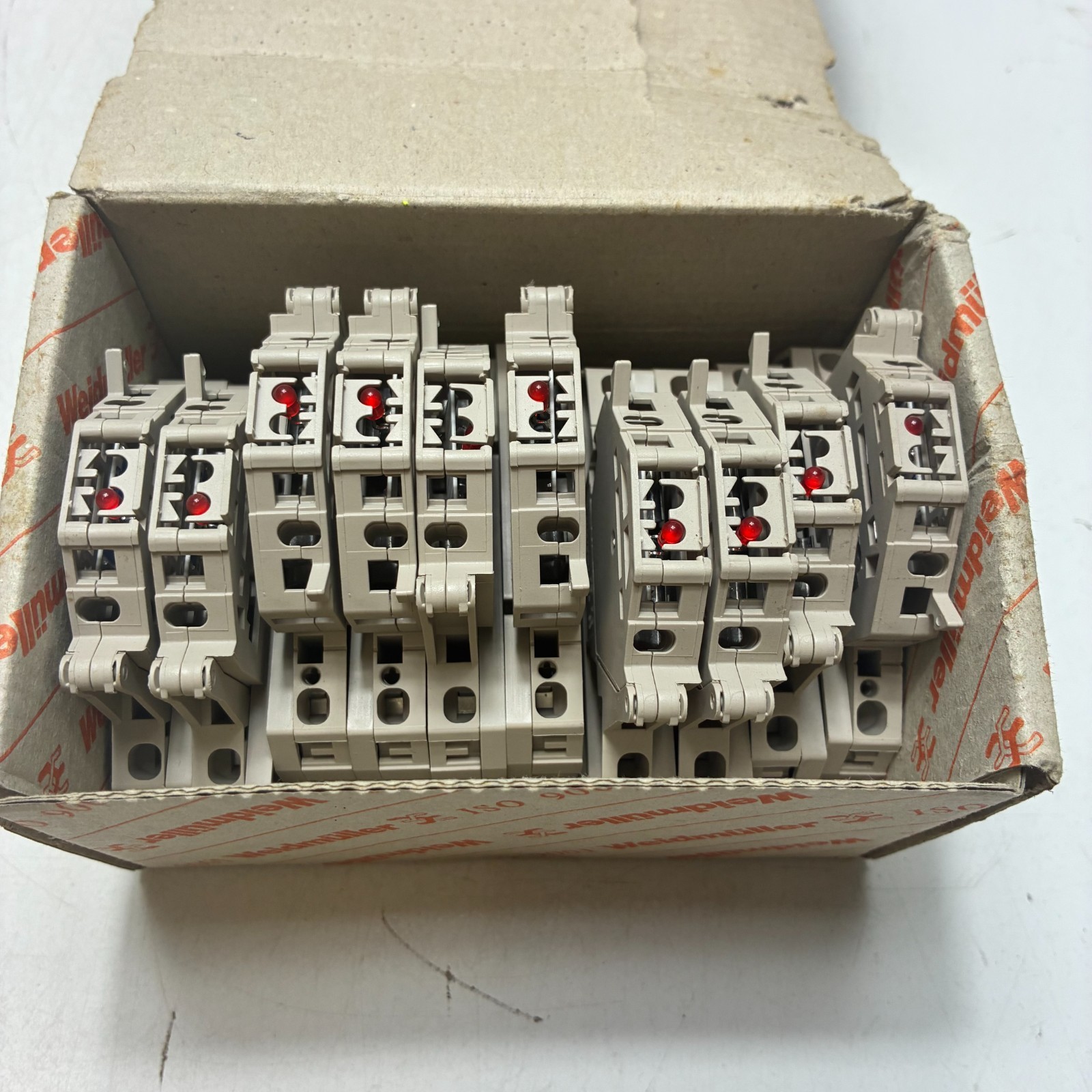 WEIDMULLER ZSI 2.5/2/LD 60AC 1616480000 Fuse Terminal Dark Beige 15A (Lot of 10)