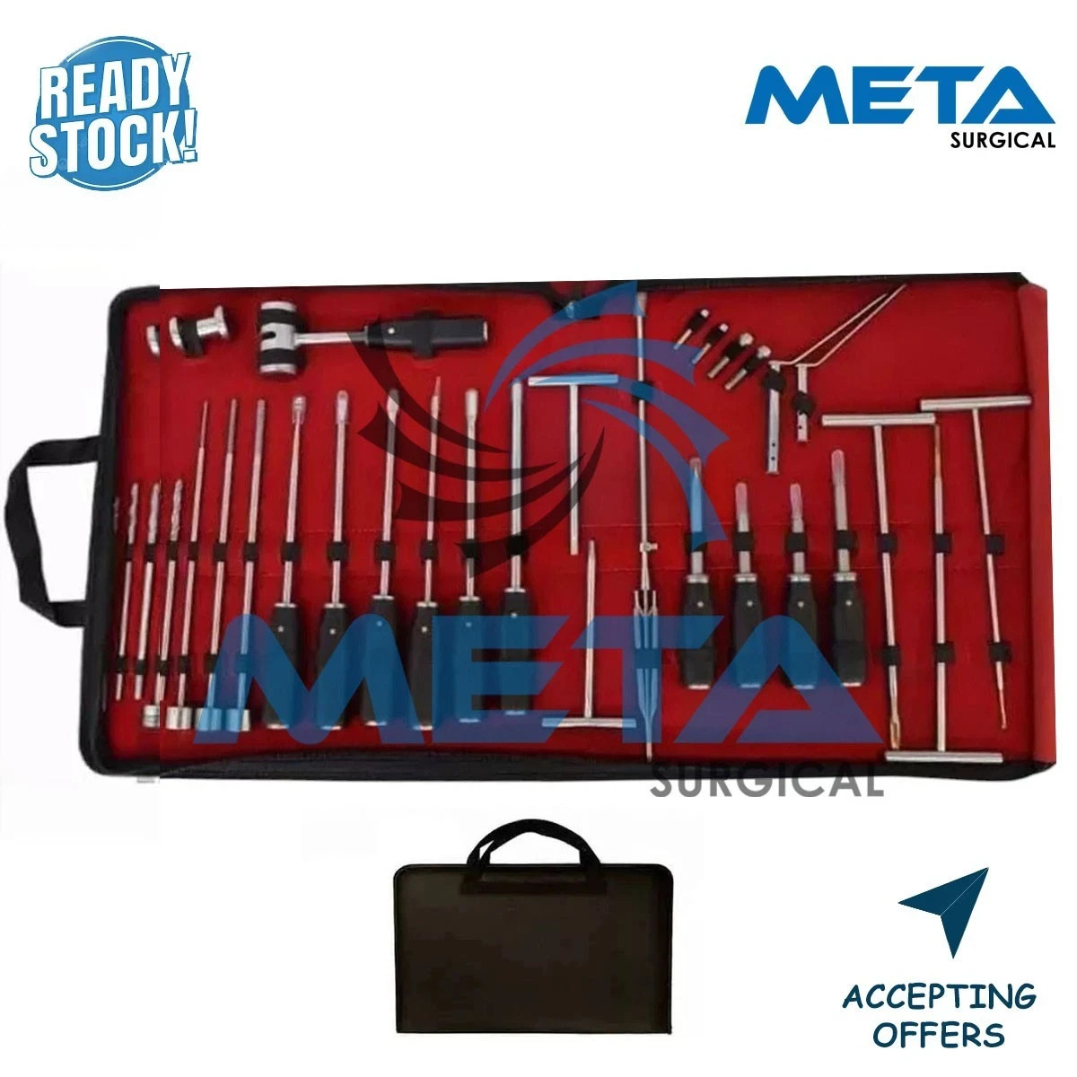 Buccotomy Set Complete Kit horse Buccotomy Complete Set Equine Dental Tools