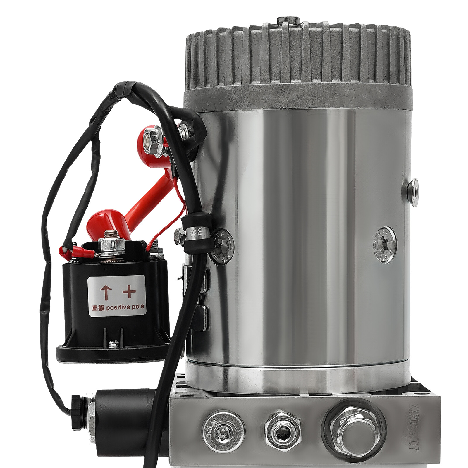 Electric Hydraulic Pump, Hydraulic Power Unit 12V, Single Acting Oil Pump 4/L