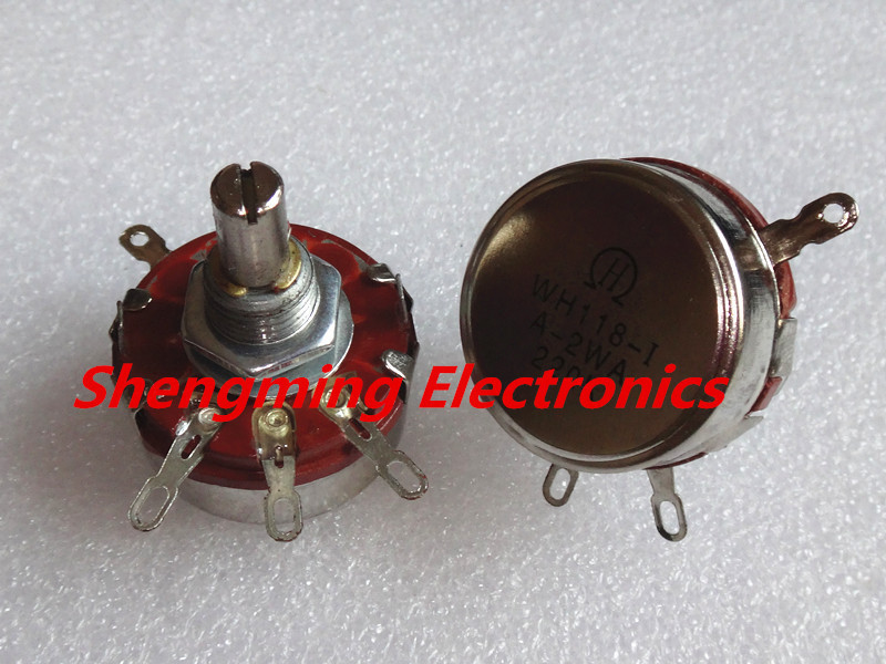 10PCS WTH118-1A 2W 1K ohm Rotary Taper Potentiometer