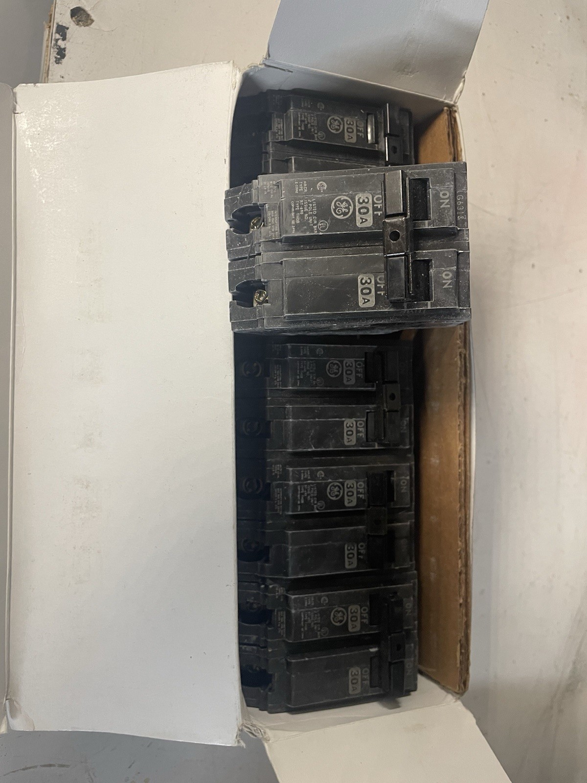 GE THQB2130 2 Pole 30A 240V Circuit Breaker Molded Case