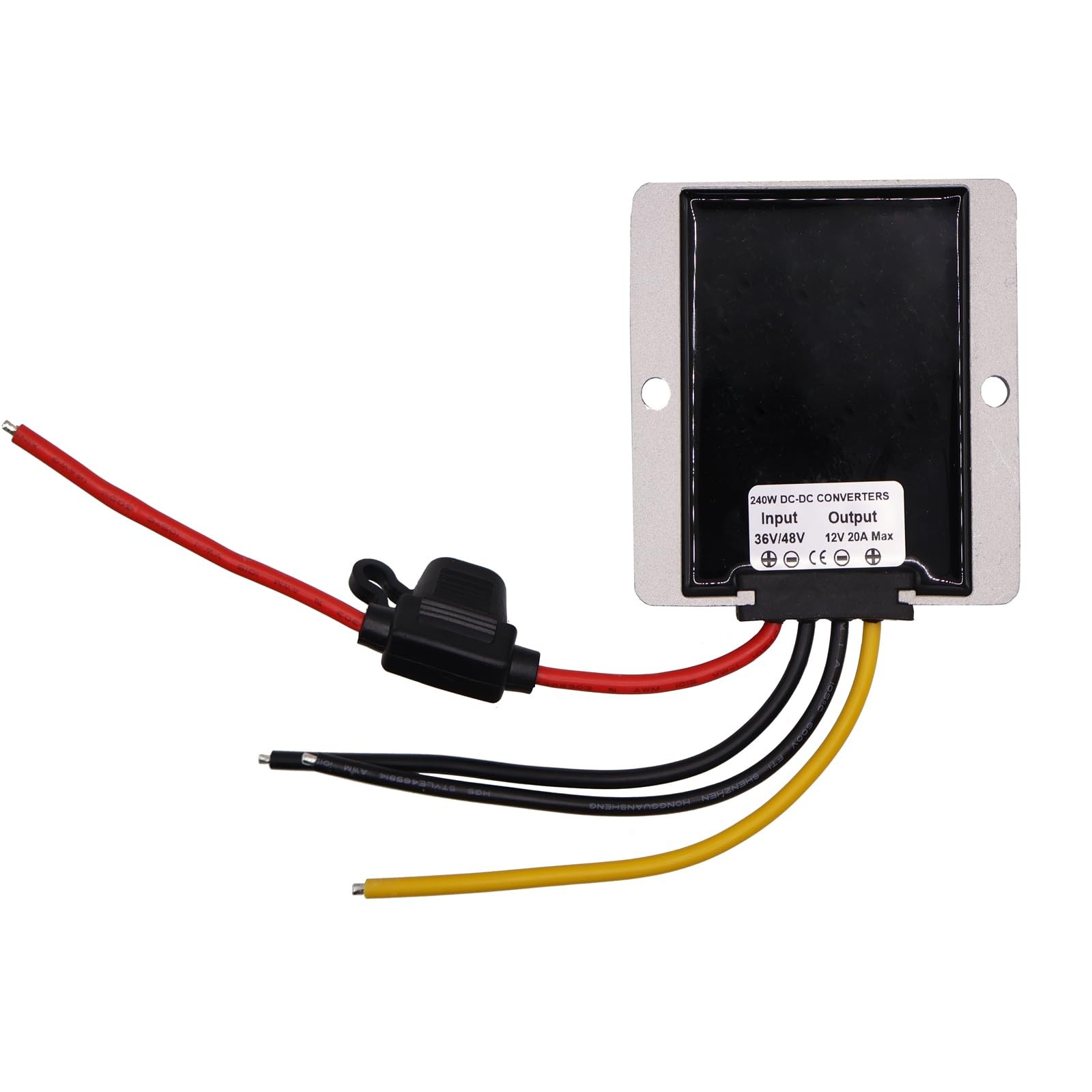 20A 240W DC to DC 48V 36V to 12V Step Down Buck Converter Boost Module Regula…
