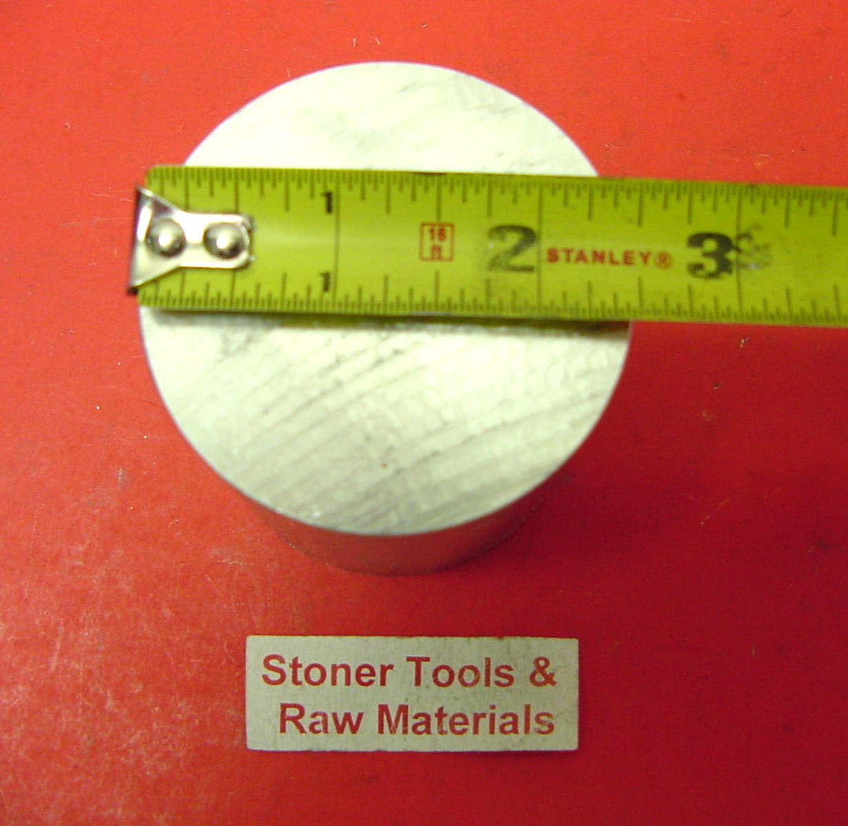 2-1/2″ ALUMINUM ROUND 6061 SOLID ROD 1″ long T6511 Extruded Lathe Bar Stock New