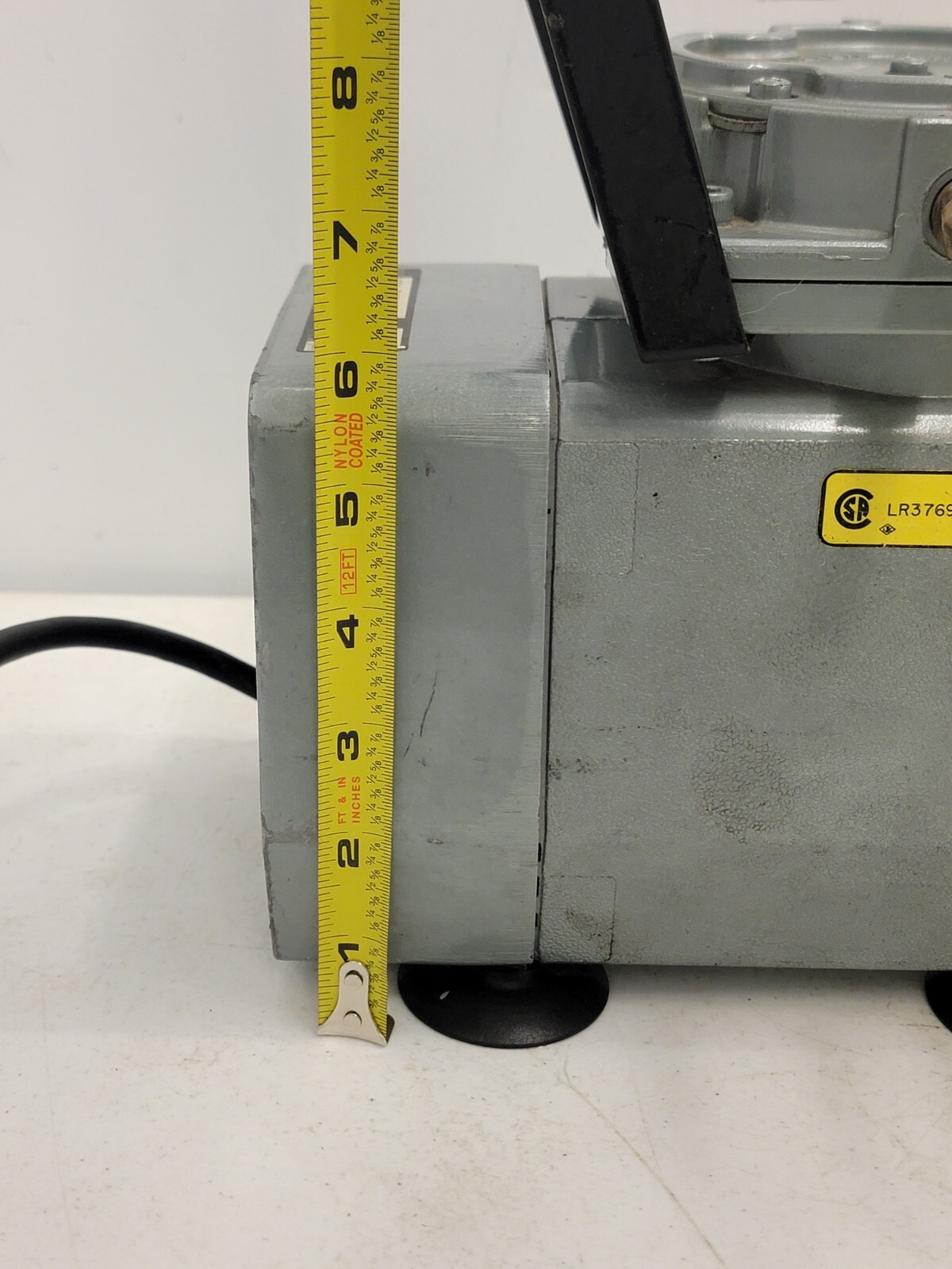 Gast MFG. Corp DOA-P161-AA Diaphragm Compressor or Vacuum Pump W/ Hose