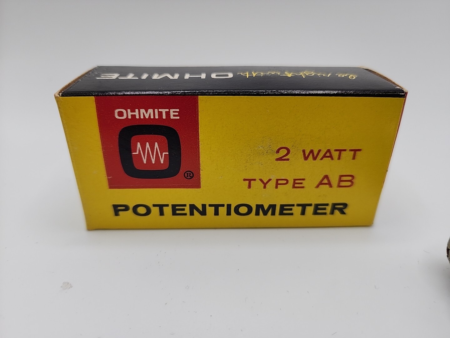 Ohmite CU-5031 2 Watt Type AB Potentiometer 50000 Ohm NOS