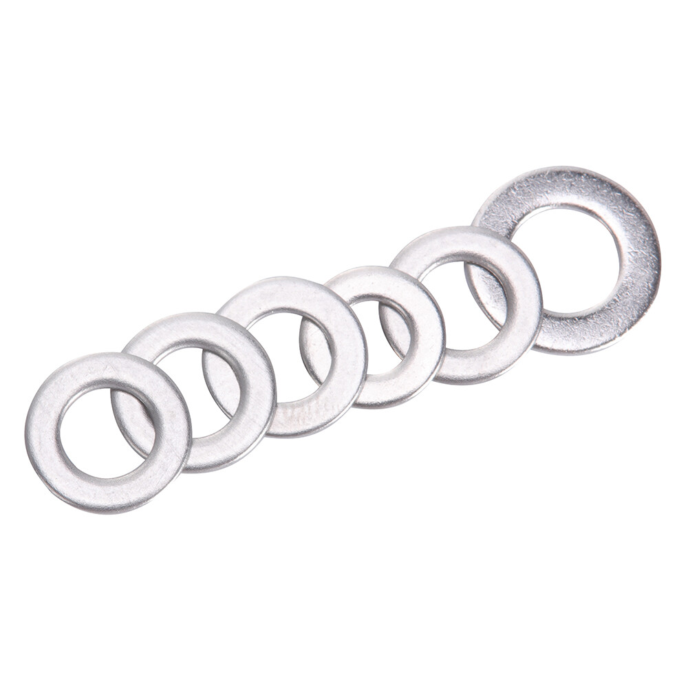 660 Pieces of 304 Stainless Steel Washers Flat Washer Assortment Set Kitc