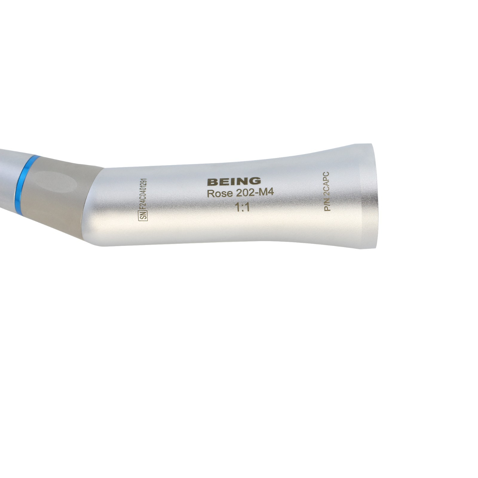 BEING Dental Low Speed Handpiece Contra Angle Air Motor 4H Straight NoseCone 202