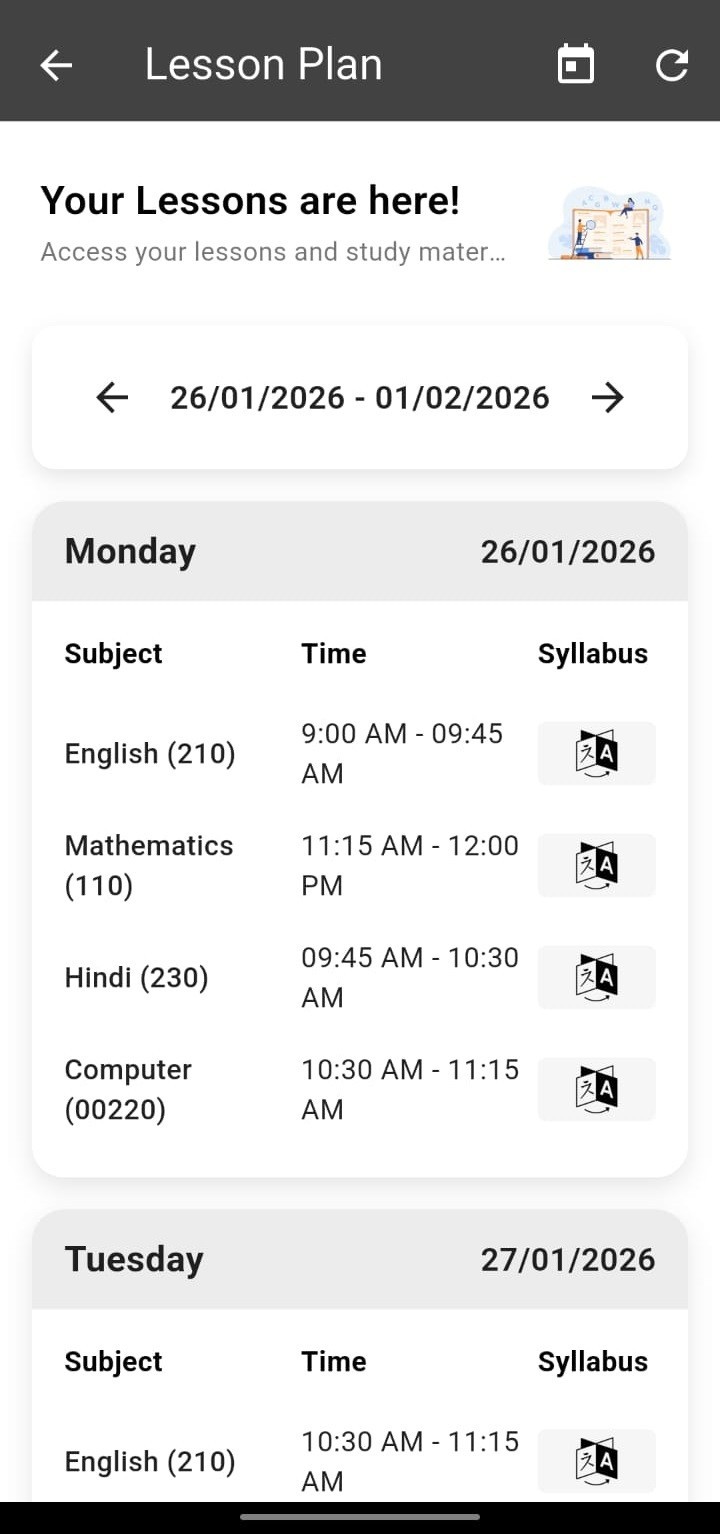 Future School Mobile App | Android App | School Management Solution