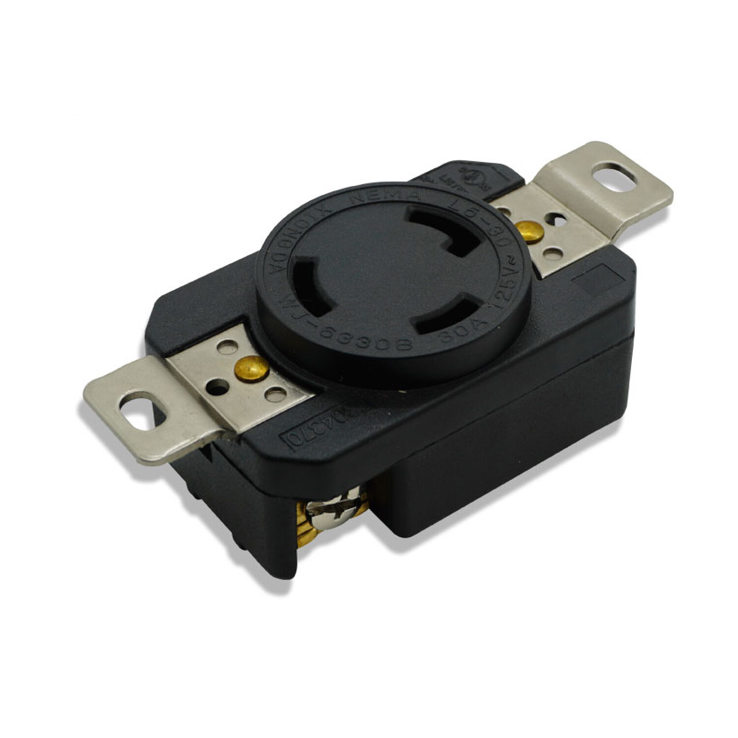 NEMA L5-30R Female Twist Lock 30A 125V 3 Wire Locking Receptacle L530R L5-30