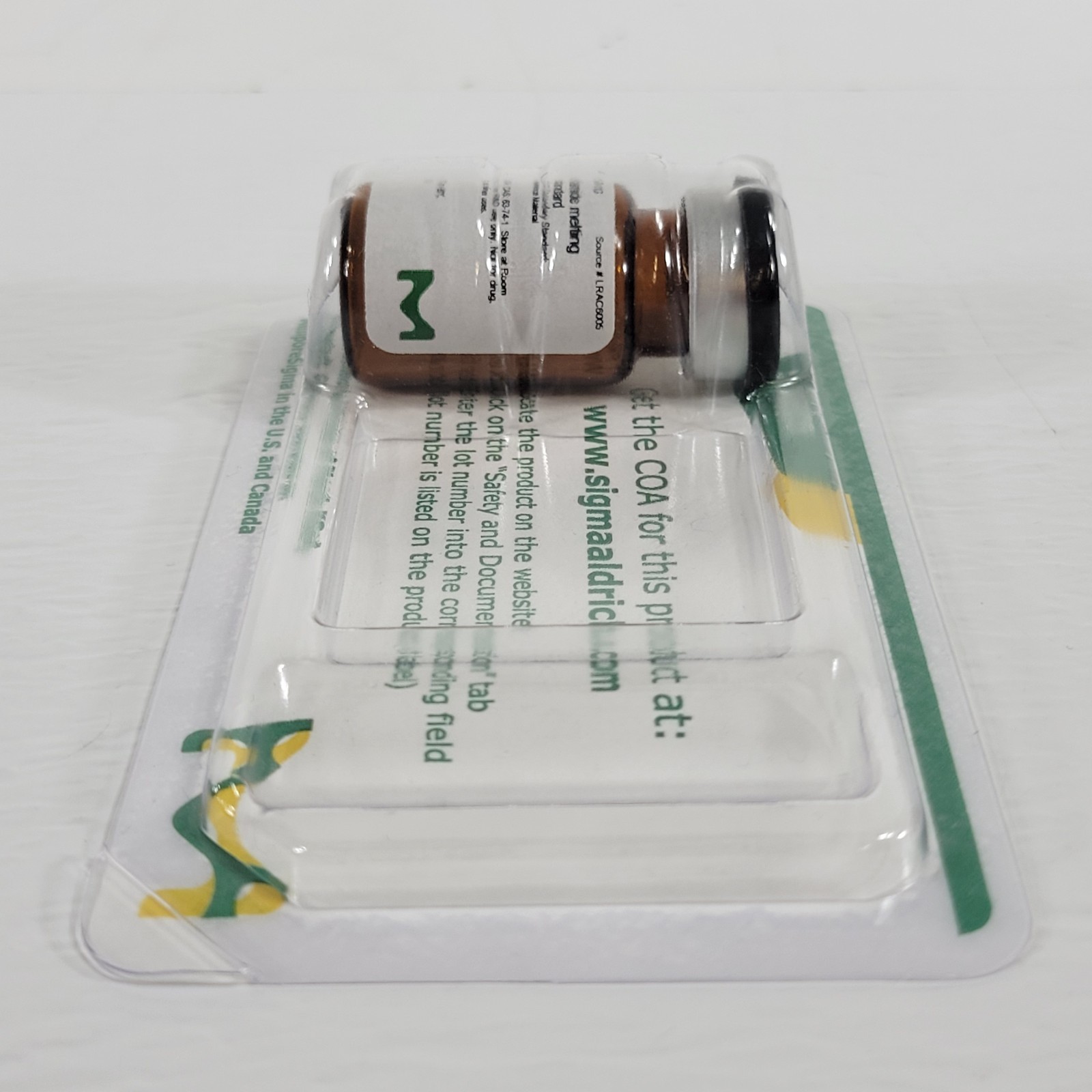 Expired Sigma-Aldrich PHR1093-1G Sulfanilamide Melting Point CRM Standard 1g