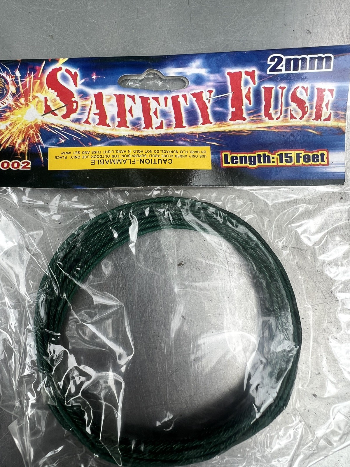 QUICK FUSE 15 Ft Length For Firework Displays (2 Packs)