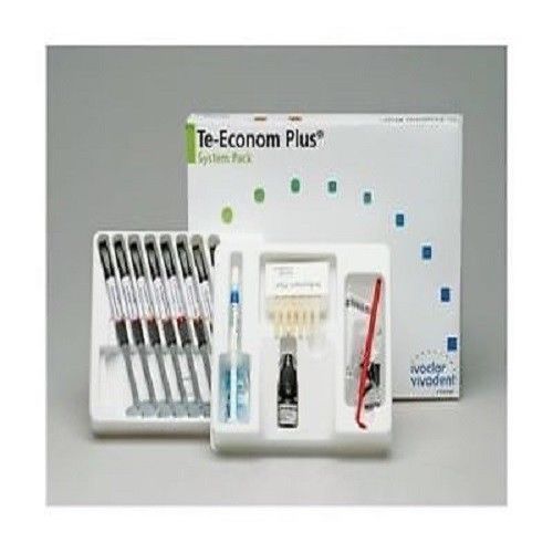 Te-Econom PluS SYSTEM PACK kit 8 syringe with bond & etching gel