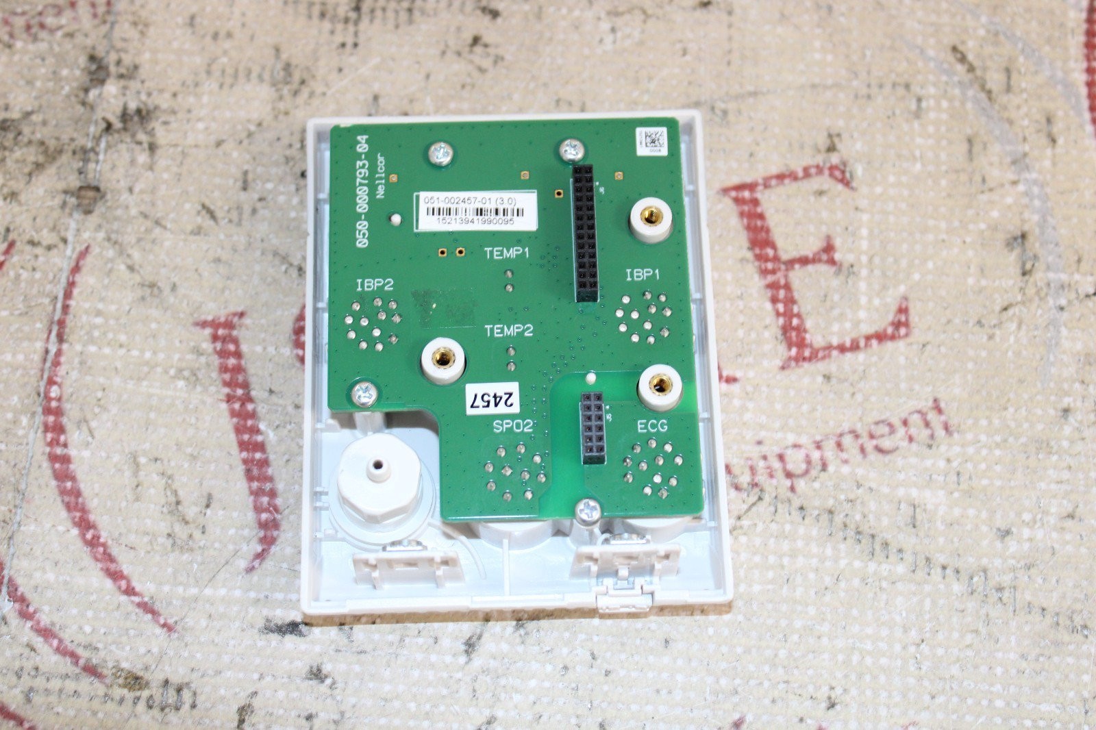 Mindray MPM Platinum Front Panel ASSY Nellcor Oximax