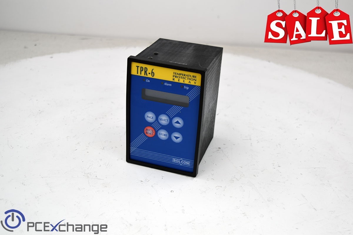 Solcon TPR6 6-2-M-S Temperature Protection Relay
