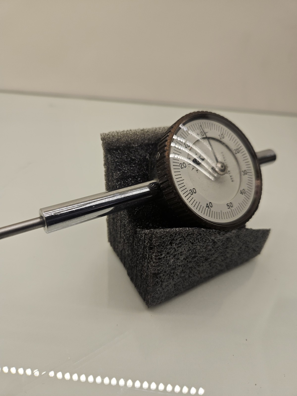 Corning Glass Works Dial Indicator .001″ Tool No. 1201 – Fully Functional