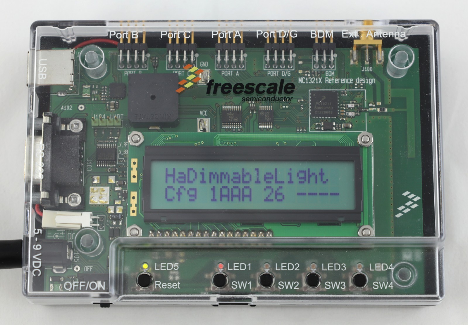 Freescale Semiconductor Network Coordinator Board – 13213-NCB – Used/Untested