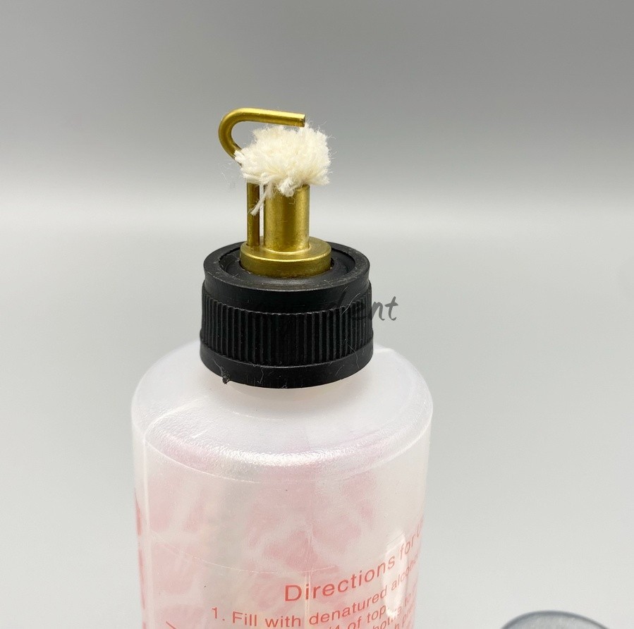 Dental Lab Alcohol Burner Lamp Torch Flame Bottle Metal Plastic Nozzle