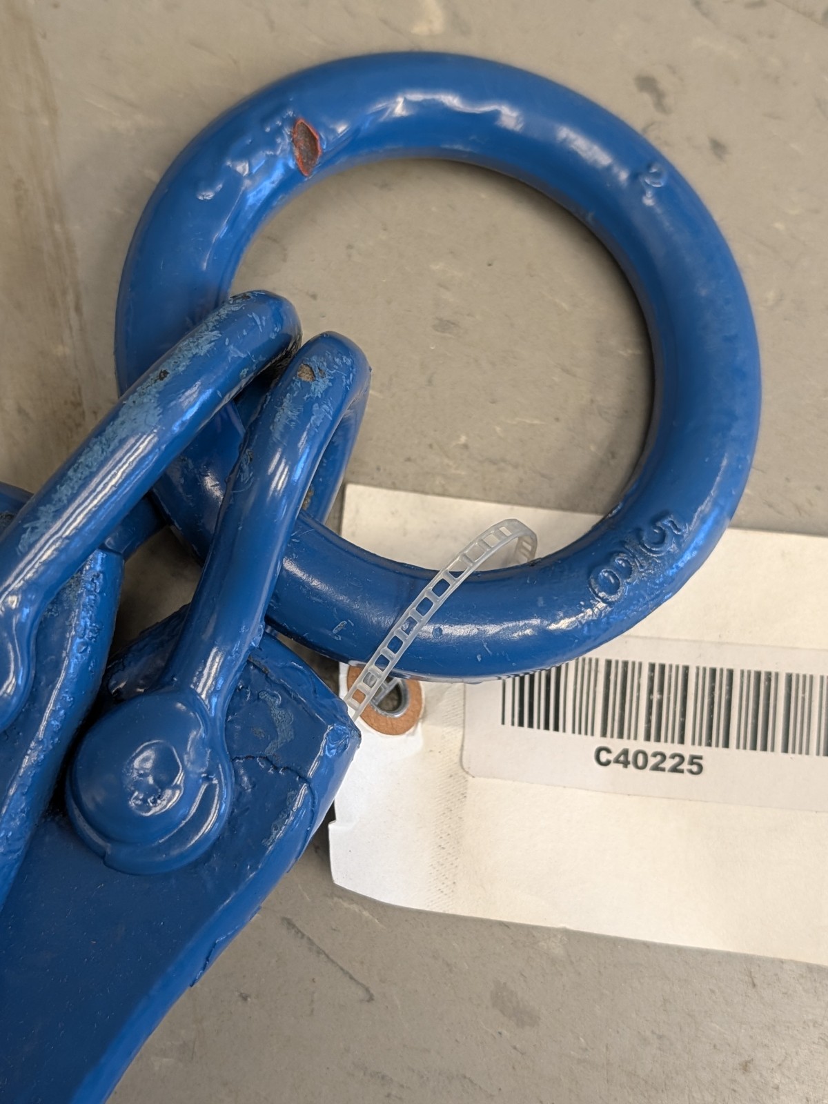 NEW Dixie Blue Skidding Tongs 40225 1″ dia. 5/8″ x 2-1/4″ ring- Free Ship