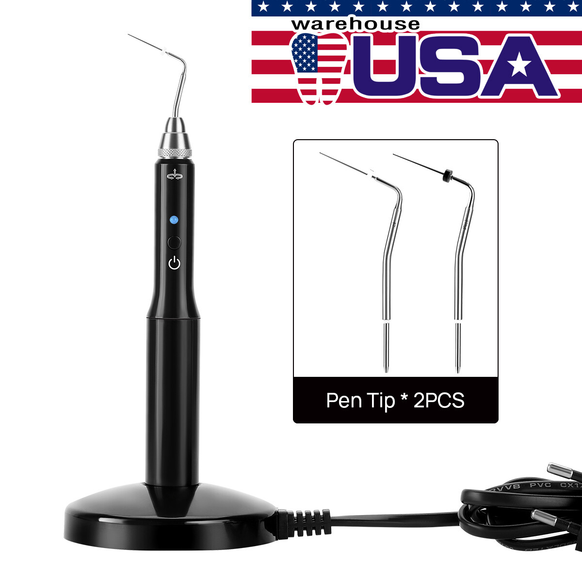 Dental Cordless Obturation System Endo Heated Pen / Gutta Percha Points F1F2F3