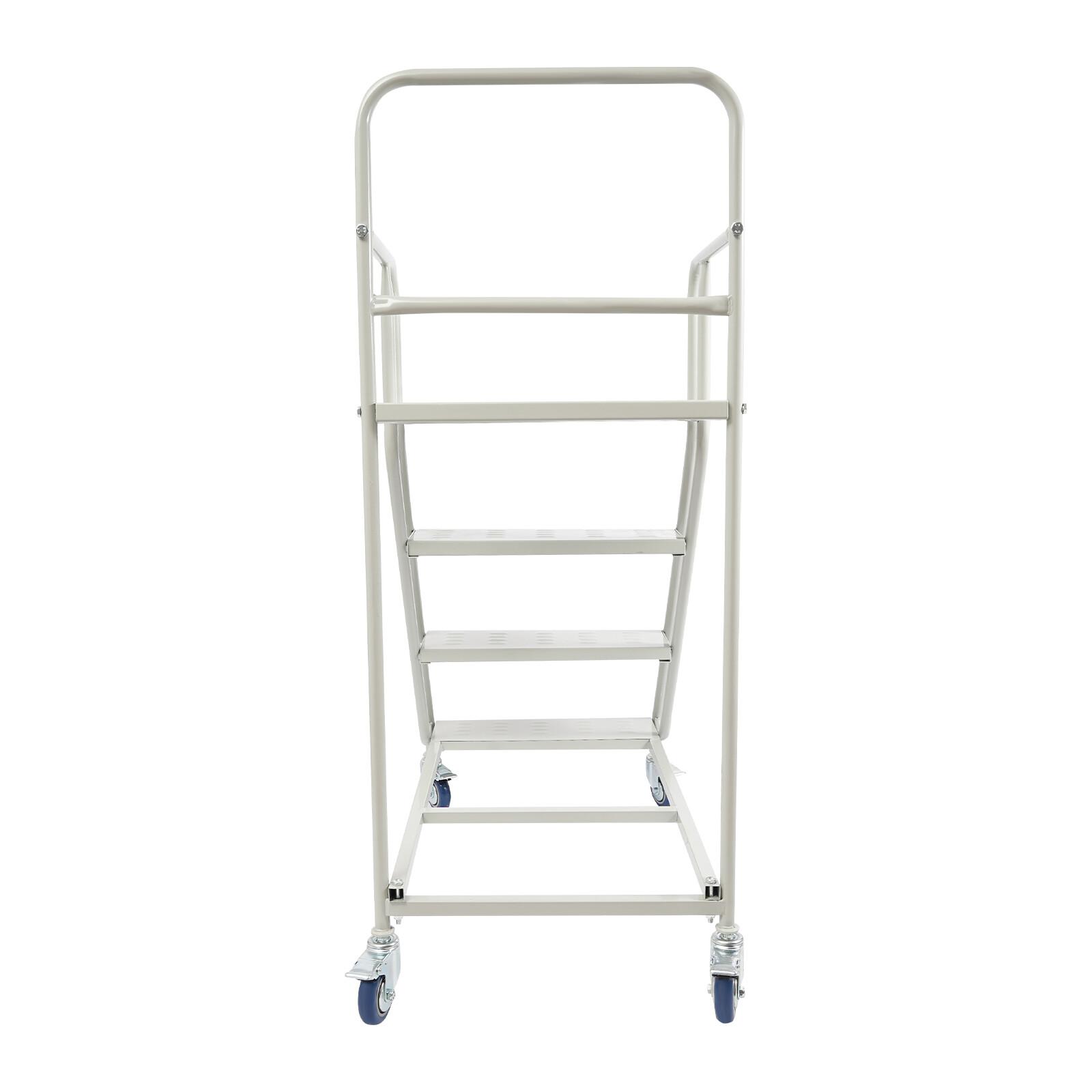400kg 4 Step Rolling Stair Industrial & Warehouse Stair Ladder Floor Standing