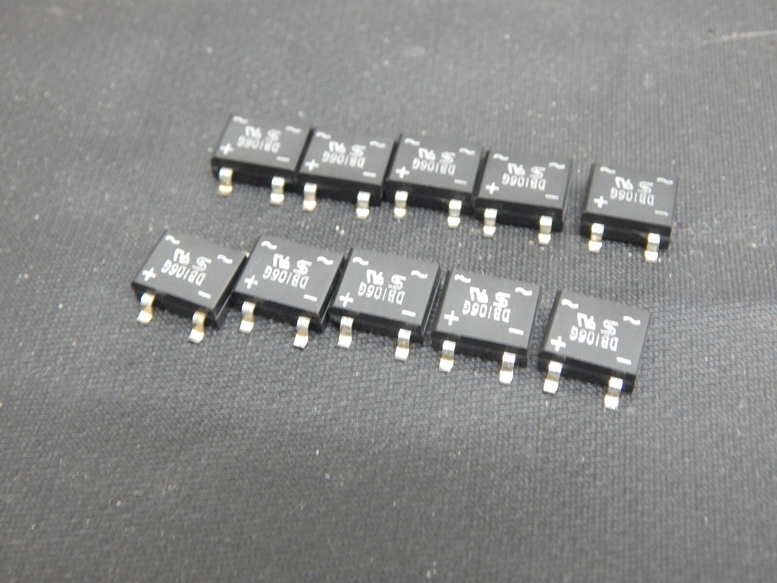 SANKEN DB106G FULL WAVE BRIDGE RECTIFIER 800V 1A SMD – LOT OF 10 – FAST SHIPPING
