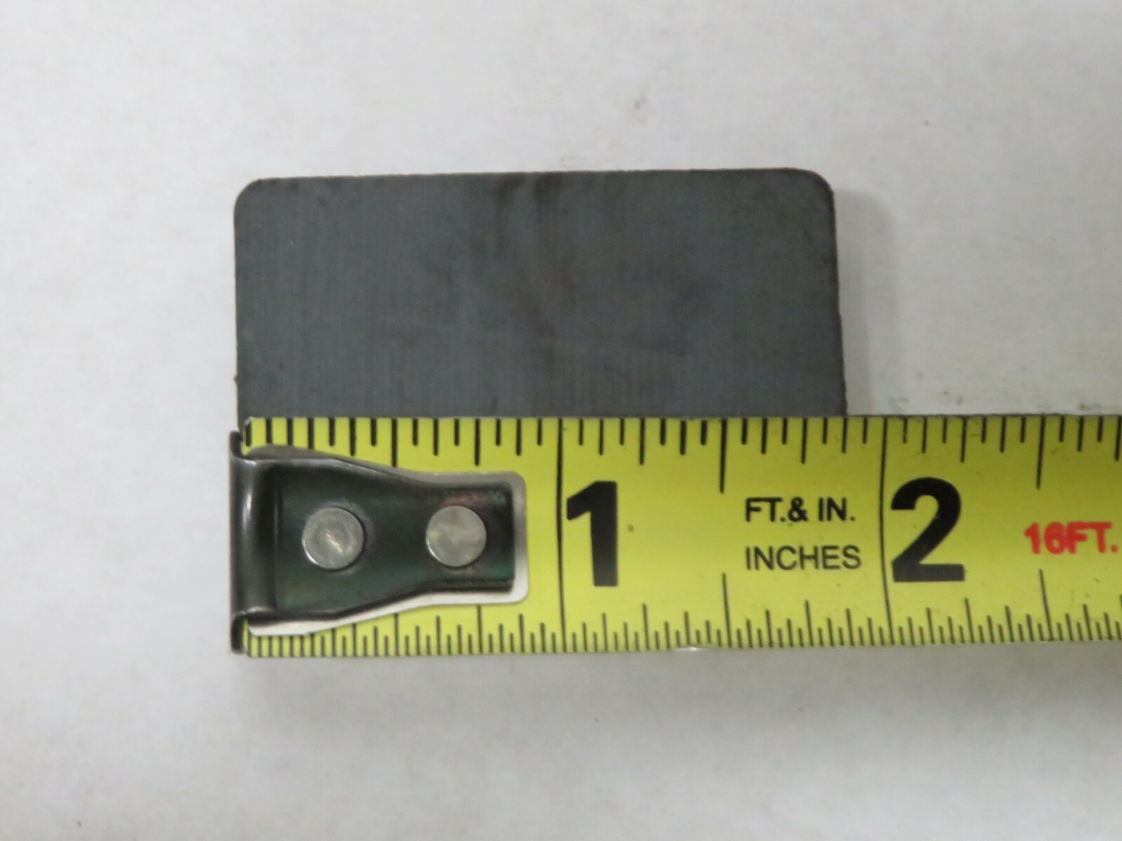 90 pcs WESTWARD GRAINGER Block Magnets 1-7/8 x 7/8 x 0.393 3.2 LBS Pull 10E790