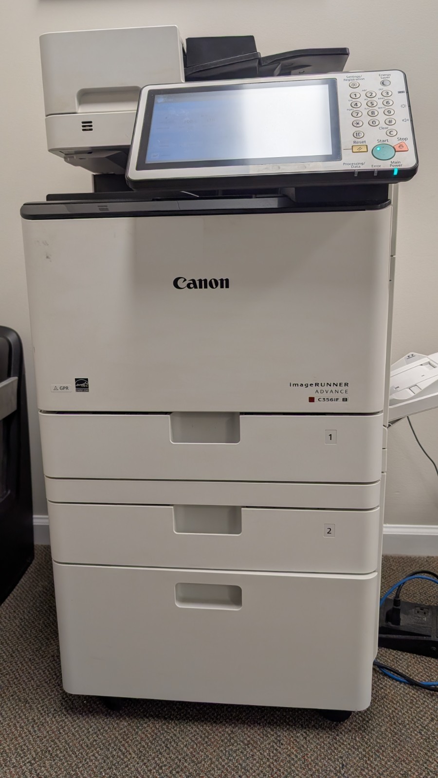 Canon imageRunner c356iF Copy/Print/Scan Working