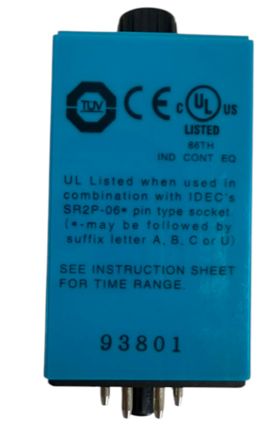 IDEC RTE-P1AD24 Electronic Timer Relay 24VAC/DC 10A DPDT 8-Pin