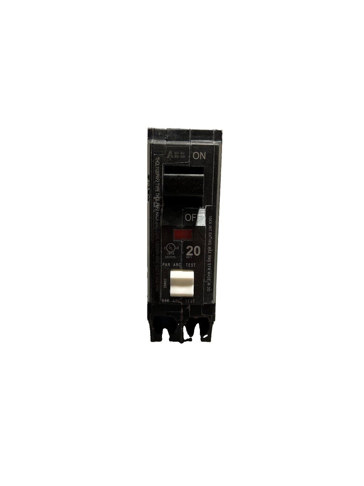 (10) New GE THQL1120PAF2 Arc Fault Circuit Breaker AFCI 20A 1-Pole 120/240V