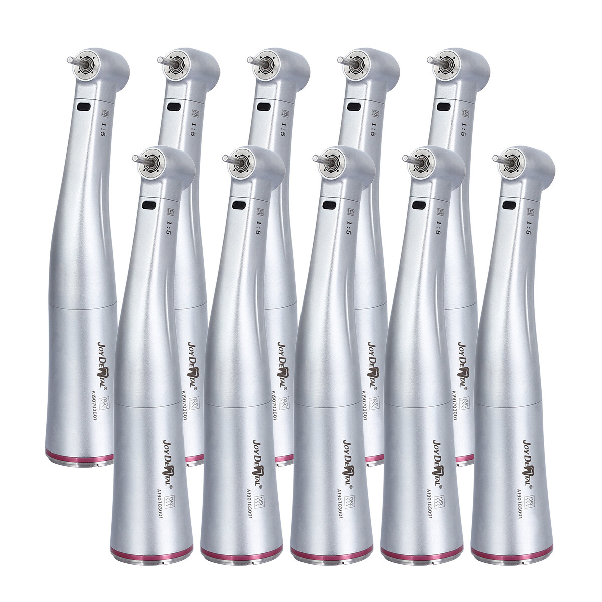 Dental Contra Angle LED Handpiece Ceramic Bearing 1:1/20:1/1:5 Push