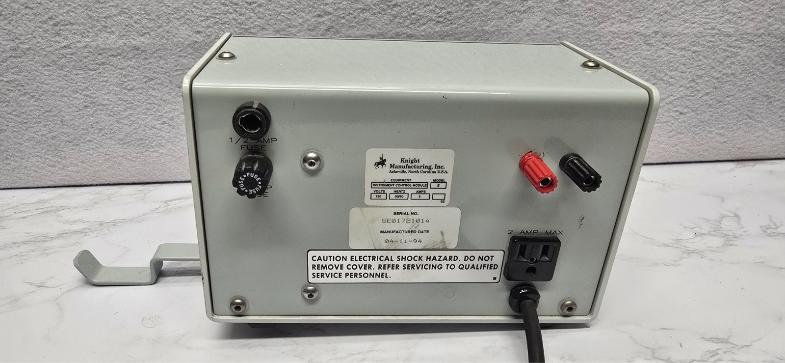 Instrument Control Module Model E-S4118y