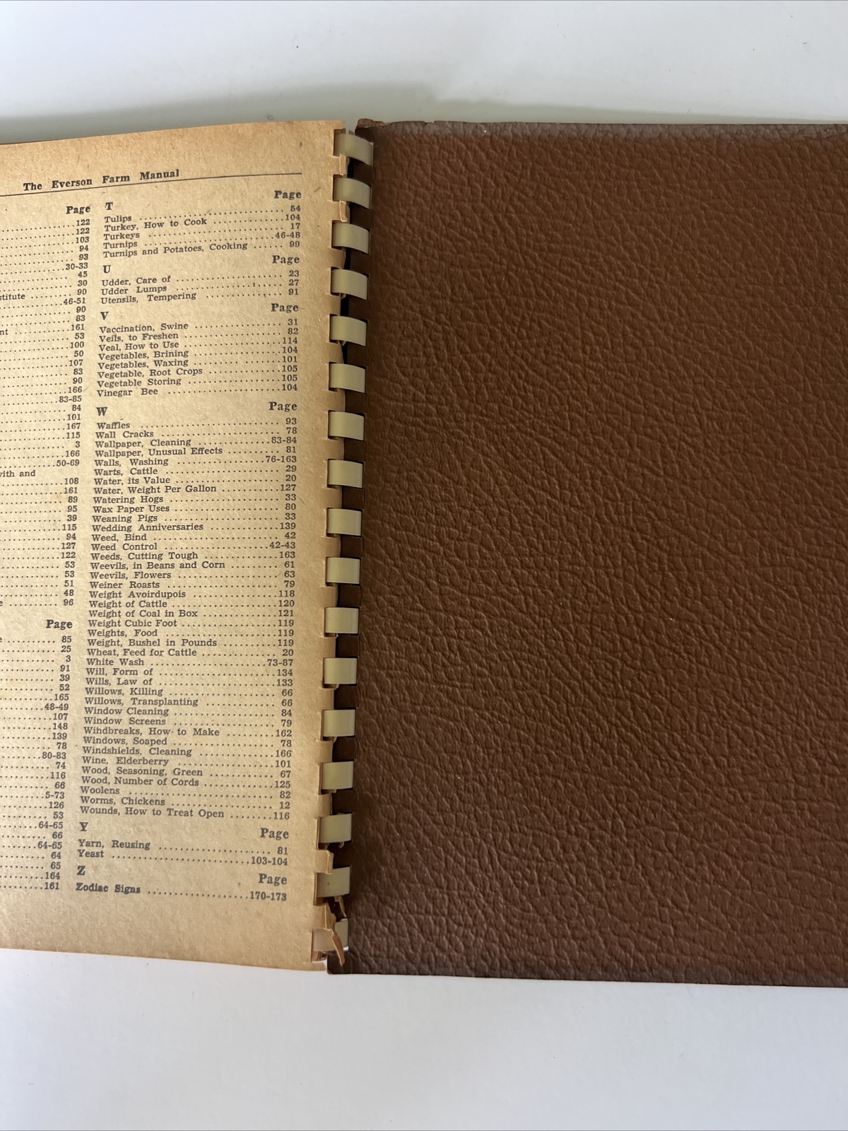 Vintage 1944 Everson’s Farmers Guide Manual Agriculture Farming Life Management