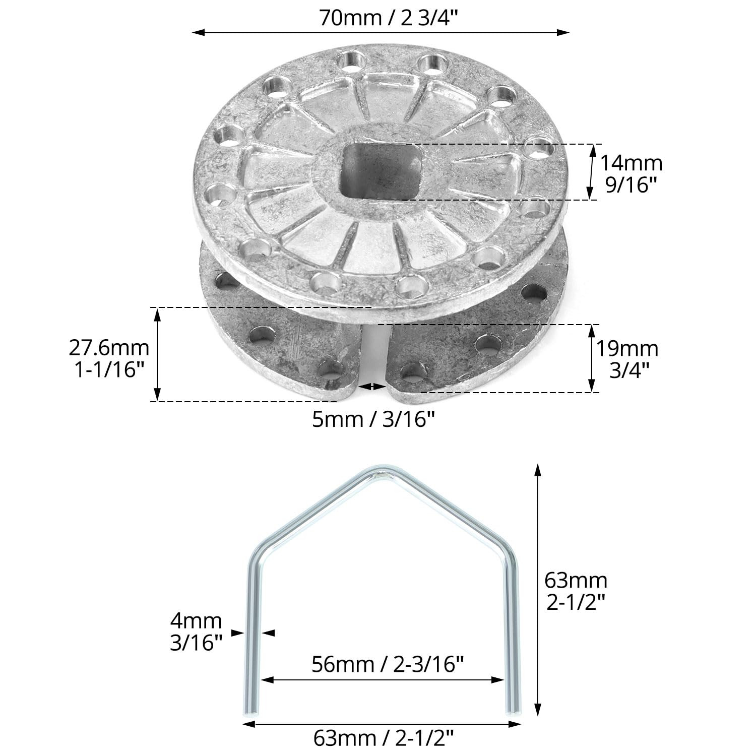 Fence Tightener, 20 Pcs Rapid Inline Fence Tensioner Strainer for Electric and F